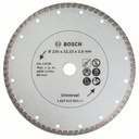 BOSCH Turbo diamantový kotúč 230mm BETÓNOVÁ TEHLA