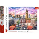 PUZZLE 4000 POHĽAD NA KRAJINU CITY LONDÝN BIG BEN CLUES