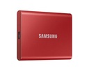 SSD Samsung T7 2TB USB 3.2 červený