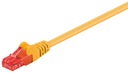 MicroConnect U/UTP CAT6 20M Žlté PVC