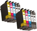 10x atramenty pre EPSON 502 XL XP-5100 WF-2800 WF-2860