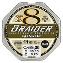 KONGER BRAIDER X8 BRIDGE 0,10MM 150M ČIERNA 250148010