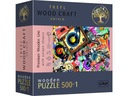 Puzzle TREFL Wood Craft Vo svete hudby 20180