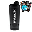 BIOTECH WAVE 600ml NUTRITION SHAKER SHAKER NA FĽAŠU