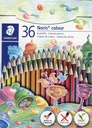 Pastelky Staedtler Noris Color Wopex, 36 farieb, puzdro