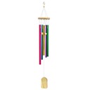 Prívesok Nordic Wind Chime Colorful Five Tube Spinn