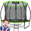 10ft/312cm profilovaná záhradná trampolína so sieťou