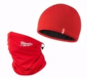 MILWAUKEE SET RED BNI HAT WINTER LOGO RED SUKRT MASK