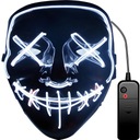 LED MASKA SVIETIACA LED HALLOWEEN PURGE PARTY