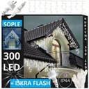 SOPLE 300 LED VONKAJŠIE LAMPY IP44 PEVNÉ + ZÁBLESK HRUBÁ SVETELNÁ ZÁPONA