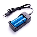 2 batérie 18650 6000mAh 3,7V s nabíjačkou