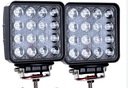 Halogénová LED pracovná lampa 48W 16x3W 12V24V 2 ks.