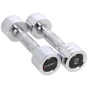 Posilňovacie taniere 2x2kg STEEL DUMBLERS tréningová súprava