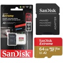 Pamäťová karta SanDisk 64 GB 160/90 MB/s A2 C10 V30