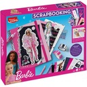 BARBIE MAPED Scrapbooking SADA 55 kusov SADA OZDOBENÍ NÁLEPOK