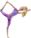 Bábika Barbie Made to Move Gymnast Mattel