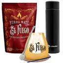 Yerba Mate El Fuego Elaborada Set 500g termoska