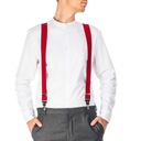 Pánsky oblek Premium Suspenders Kožené nohavice