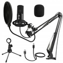 FIFINE T669 USB mikrofónový SET statív pop filter