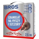 BROS Granule pre myši a potkany 2,5 kg