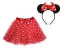 MINI KOSTÝM MINNIE MOUSE RED 2 ks