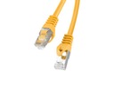 LANBERG RJ45 PATCHOVACÍ KÁBEL CAT.6 FTP 10M ORANŽ