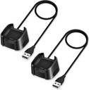 2x QIBOX USB NABÍJAČKA PRE HODINKY FITBIT VERSA