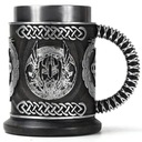 BEER MUFFLE 500ml Thor Odin Hammer VIKING LARGE 0,5ml NORDIC INNER