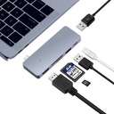 Adaptér 6v1 HUB USB-C 3.1 HDMI 4K USB 3.0 SD MICRO