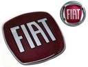 Nášivka FIAT 120 mm, logo Embl, predná a zadná časť