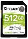 Pamäťová karta KINGSTON SDXC CanvasSelectPlus 512 GB