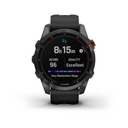 Inteligentné hodinky Garmin Fenix ​​​​7S Solar v čiernej farbe