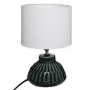 Lampa na stôl, skrinku, komodu, 29 cm, biela a zelená