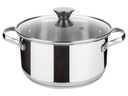 Tefal Oceľový hrniec s pokrievkou, indukcia 20cm 631