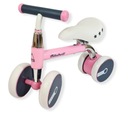 Balančný bicykel Push Ride On Bike Steel WALKER 1001 Pink Pink