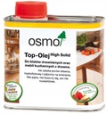 OSMO HORNÝ OLEJ na dosky, ČIRÁ MATNÁ 3058 0,5L