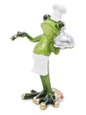 Figúrka Frog Chef Cook Frog Frogs Cooking