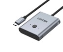 Unitek D1078A USB-C 4K obojsmerný prepínač