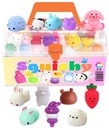 MOCHI SQUISHY GNIOTKI GNIOTEK SET 12 KS