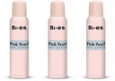 Bi-es Pink Pearl deodorant v spreji pre ženy 3x150ML