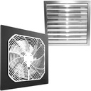 SET AXIÁLNYCH VENTILÁTOROV WOKS FI 200 + VENTILAČNÁ MRIEŽKA FI 200