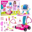 Little Doctor Doctor Medical Set Ružové príslušenstvo k mobilnému vozíku DARČEK