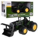 Zelený traktor s Turem 1:24 9951HB