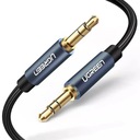 UGREEN AV122 3,5 mm AUX mini jack kábel 1,5 m (modrý)