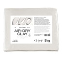 Samotvrdnúca hlina Air-Dry Clay - PaperConcept - Natural White, 5 kg