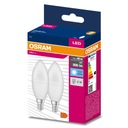 2x E14 LED SVIEČKOVÁ žiarovka 7W = 60W 4000K OSRAM