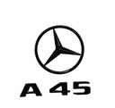 Mercedes A 45 Emblémy AMG Star Odznaky A45