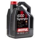 Polosyntetický motorový olej MOTUL 6100 Synergie+ 10W40 5L A3/B3/B4