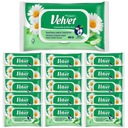 Vlhčený toaletný papier Velvet Aloe 16 balení