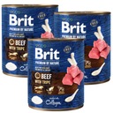 BRIT PREMIUM BY NATURE HOVÄDZIE S HOVÄDZIM MÄSOM 6x800g